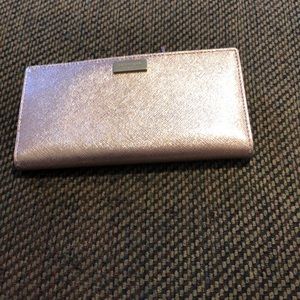 NWT Kate Spade shimmering Gold Wallet
